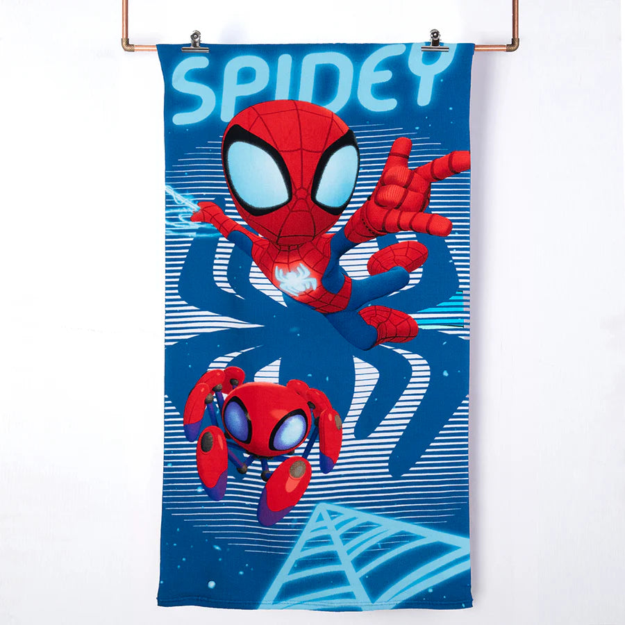 Toalla Playa con Bolso Spidey