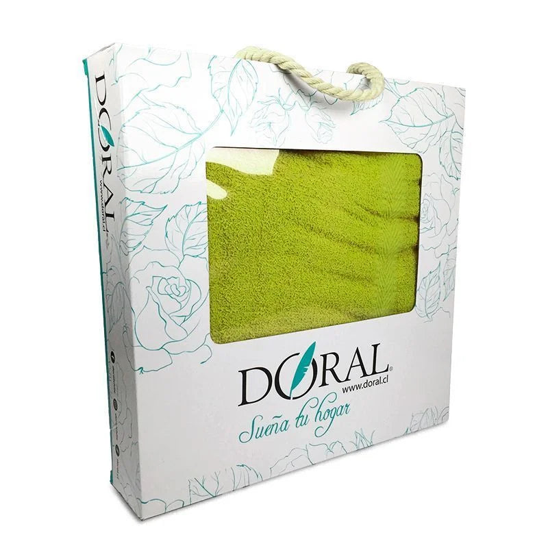 Toallas de Baño Doral – Variedades de Colores (100% algodón / alta absorción)