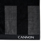 Detalle tejido jacquard y logo Cannon bordado