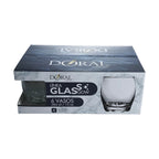 Set 6 Vasos Doral Glasgow Bossa – Vaso Corto 284 ml