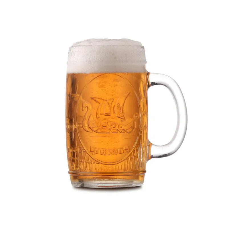 Set 4 Vasos Cerveceros Vikings 480cc
