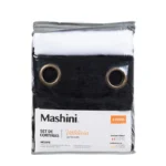 Set Cortinas Jacquard Argolla Valdivia - Mashini 8 Piezas - Imagen 14