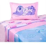 Sábana Infantil Mashini Disney- Stitch Galaxy Rosa - 1.5 Plazas
