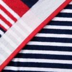 Toalla Playa Jacquard Algodón 80x160 cms Marino - Mashini - Imagen 2