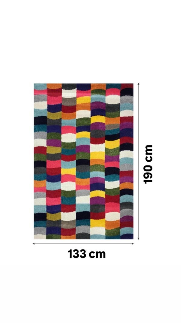 ALFOMBRA MASHINI FRISE BOUTIQUE CHENNAI 133x190 - Imagen 2