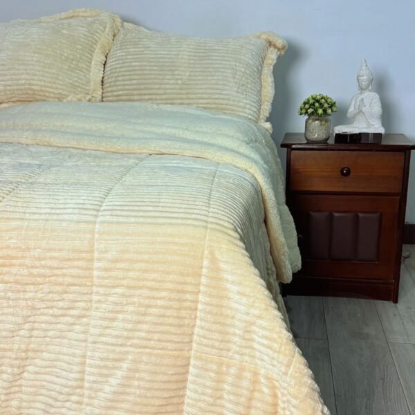 Plumon Corduroy Sherpa Chantilly - Imagen 2
