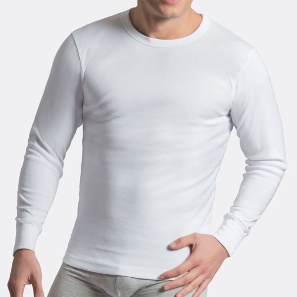 Camiseta manga larga algodón mota - Imagen 2