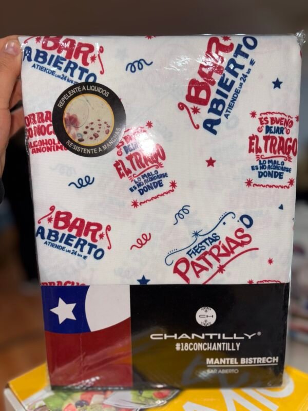 Mantel Chantilly Fiestas Patrias - Imagen 2