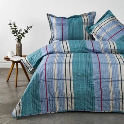 Quilt American Family Jade estampado
