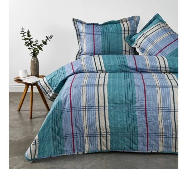 Quilt American Family Jade estampado