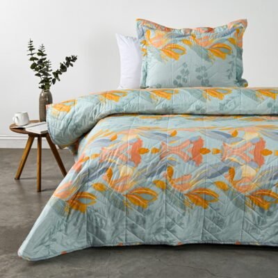 Quilt American Family Aquamarine Estampado