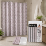 cortina de baño doral 14 piezas