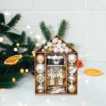 Set 70 Adornos Navideños Dorados Set de Esferas, Adornos navideños - Imagen 2