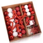 Set 106 Piezas Navideño Con Estrella Set de Esferas