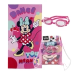 Set Toalla, Lentes de Agua y Bolso Minnie Dance