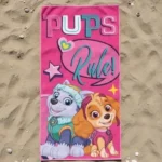 Toalla de Playa Paw Patrol Pups Rule 68x137 cm