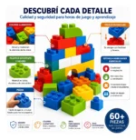 Building Blocks – Set de 150 Bloques de Construcción (3+) - Imagen 4