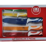 Set de Cuchillos 5 Piezas B&B Kitchen – Colores