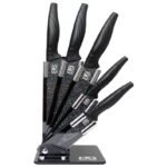 Set de Cuchillos 6 Piezas con Base Acrílica – B&B Kitchen
