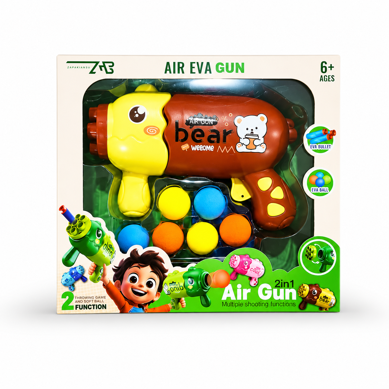 pistola Pistola de Goma EVA 2 en 1 – Air EVA Gun - Imagen 1