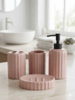 Set de Baño Chantilly Bacco 4 Piezas | Diseño Moderno - Imagen 2