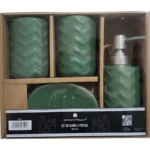 Set de Baño Chantilly 4 Piezas – Modelo Bacco