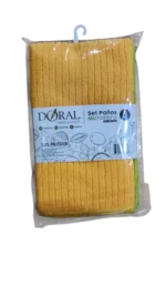 Set de Paños de Microfibra Doral 3 Piezas – 40 x 48 cm - Imagen 8