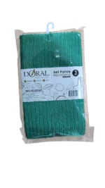 Set de Paños de Microfibra Doral 3 Piezas – 40 x 48 cm - Imagen 2