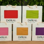 Toallas de Baño Doral – Variedades de Colores (100% algodón / alta absorción)