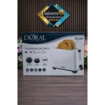 Tostador Eléctrico DORAL Toscana Due – 2 Ranuras XL con Regulador de Tostado