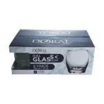 Set 6 Vasos Doral Glasgow Bossa – Vaso Corto 284 ml