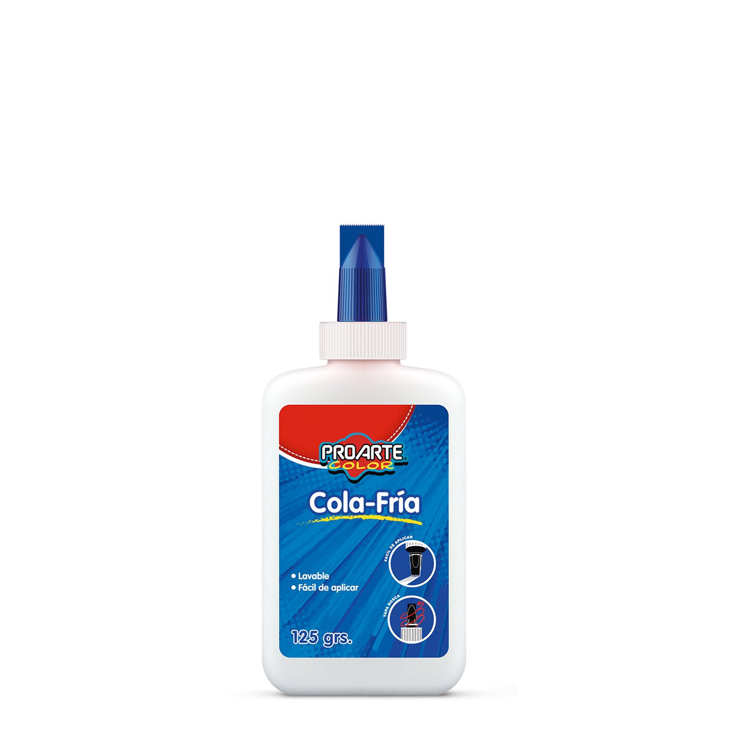 COLA-FRIA-125-GRS Cola Fría Proarte Color 125 g – Pegamento Escolar Multiuso - Imagen 1