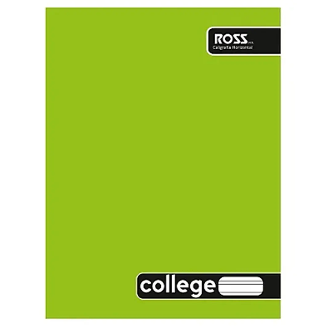 COLLEGE VERDE Pack x10 Cuadernos de Caligrafía Horizontal (College) - Imagen 1