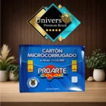 Pack x10 Cartón Microcorrugado Proarte – 6 Hojas + 6 Colores