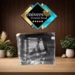 Frazada Térmica Campolindo Doral 2.0 Plazas Jacquard Doble Faz Negro con Gris - Imagen 2