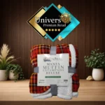 MANTA MUFFIN SHERPA DORAL STAMPADA COLOR NARANJA