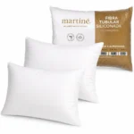 Pack 2 Almohada Estandar Blanca Martiné 50x70cm Poliester