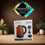 Hervidor Eléctrico Doral Dusseldorf 1.8 Litros 1350W Naranja - Imagen 2