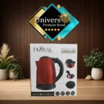 Hervidor Eléctrico Doral Dusseldorf 1.8 Litros 1350W Rojo - Imagen 2