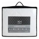 CUBRECOLCHON ACOLCHADO BLANCO - KEYHOME - Imagen 4