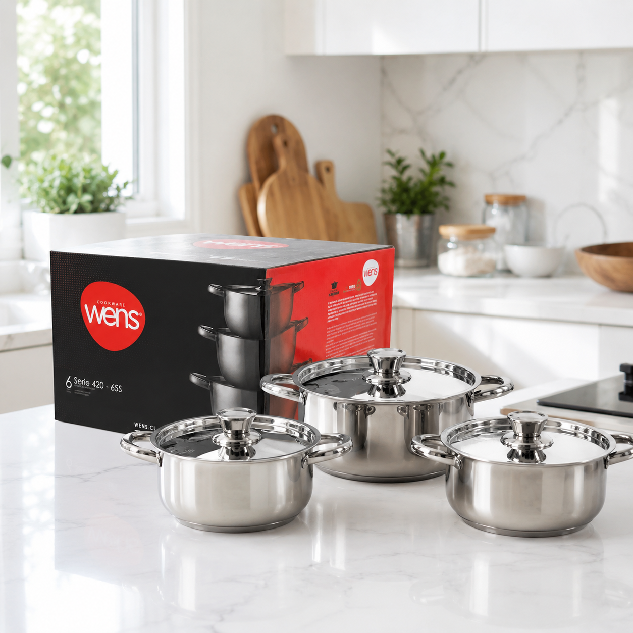 Set de Bateria web Set de Bateria Wens-6 PZAS - Imagen 1