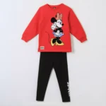 Conjunto Niña Minnie Mouse Guiño Rojo Disney®