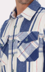 CHAQUETA OVERSHIRT FRANELA GANGSTER - Imagen 4