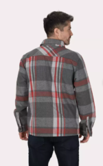 CHAQUETA OVERSHIRT FRANELA GANGSTER - Imagen 2