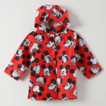 CHAQUETA INFANTIL DISNEY ROJO IMPERMEABLE MICKEY