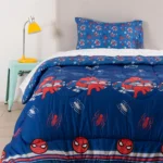 Plumon Infantil Spiderman Reversible 1.5 plazas