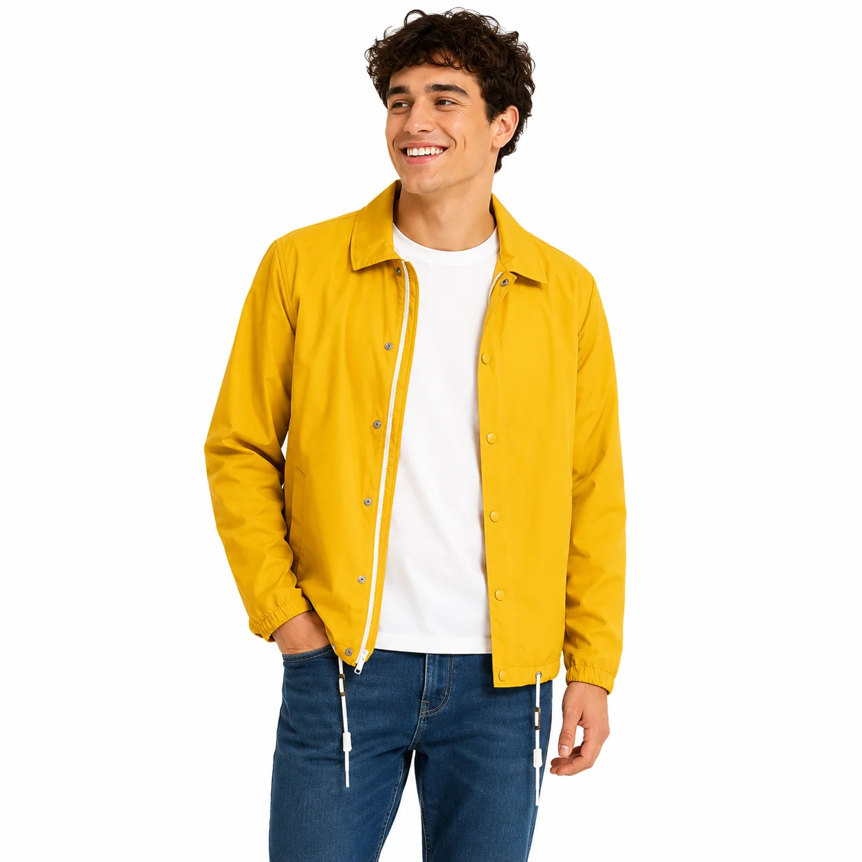 chaqueta dockers amarillo Chaqueta Impermeable para Hombre - Dockers® - Imagen 1