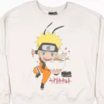 Poleron niña Ramen Blanco Naruto® - Imagen 3