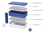 Contenedor De Alimentos Hermético 1200 ml - Yoki Bento - Imagen 3
