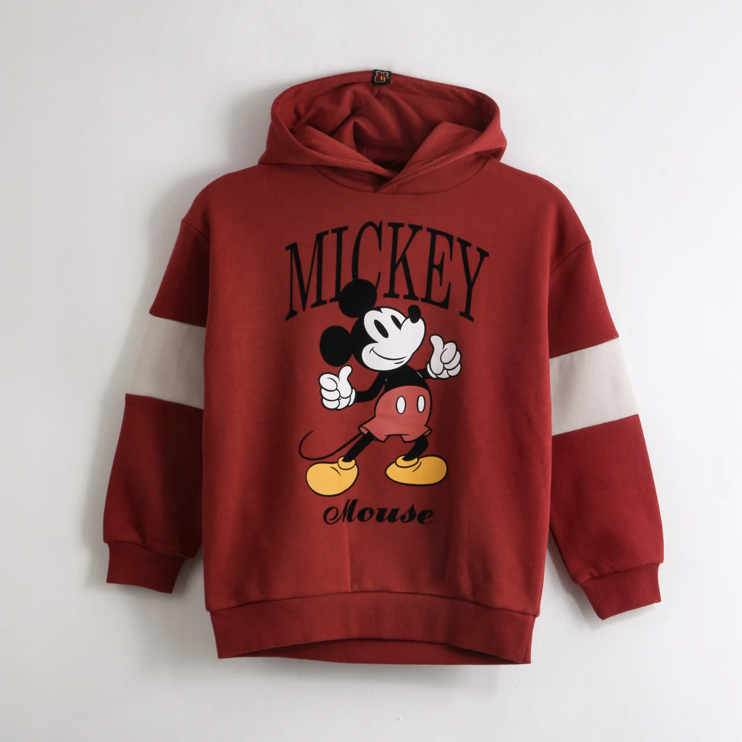 POLERON MICKEY BURDEO Polerón Cerrado Hoodie Mickey Burdeo - Disney® - Imagen 1